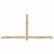 Ekena Millwork Eugene Rough Sawn Timber Gable Bracket, Douglas Fir, 96"W x 44"H x 2"D x 4"F, 11/12 Pitch GBW096X44X0204EUG00RDF - alternate 1